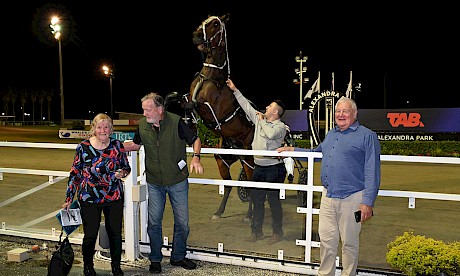 Kevin Kline still has plenty of energy, rearing high after coming back to scale last week. PHOTO: Megan Liefting/Race Images.