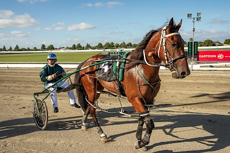 Obadiah Dragon … pushed four wide when mounting a run last week at Auckland. PHOTO: Jack McKenzie.