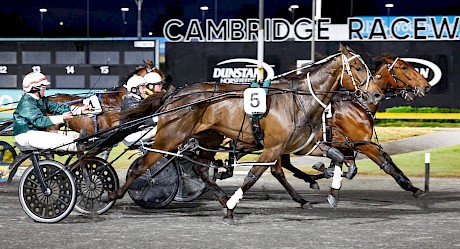 Kevin Kline was a bit lost fresh-up at Cambridge but still nearly won. PHOTO: Ange Bridson/Race Images.