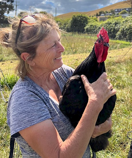 Heritage chicken breeder Debbie Green was noticeably absent on Friday night.