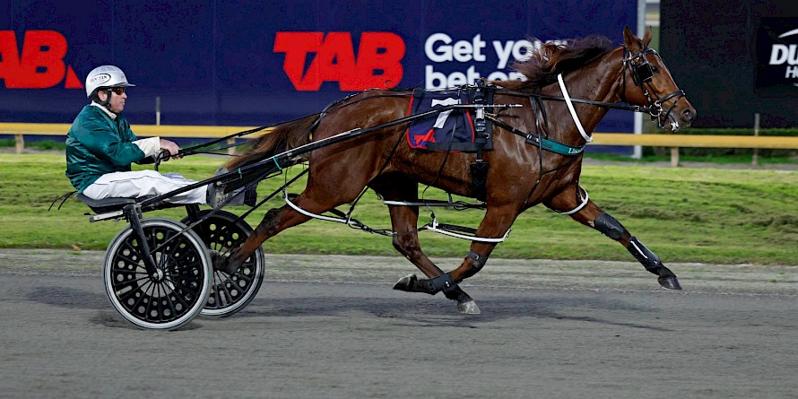 At the line the margin is seven and a half lengths for Prince Lincoln. PHOTO: Ange Bridson/Race Images.